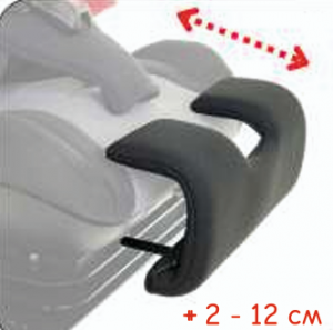 Регулируемый увеличитель глубины сиденья (+2 - 12 см)